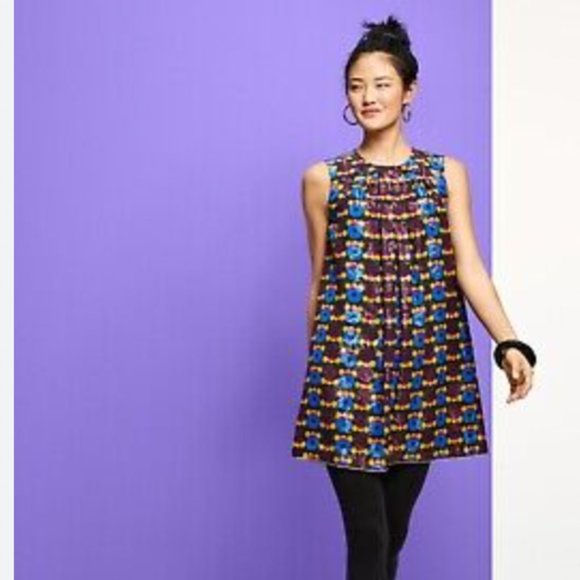 Anna Sui Dresses & Skirts - Anna Sui for Target Metallic Shift Dress Tunic 13